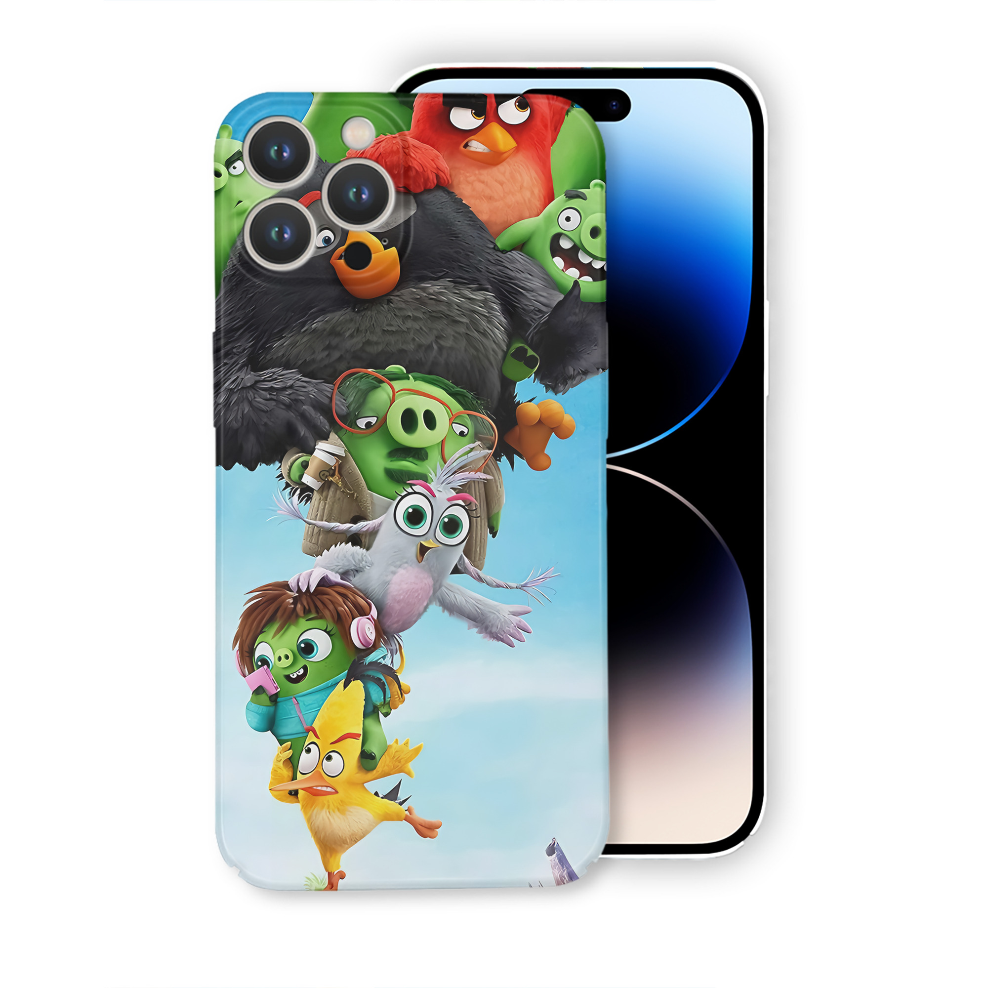 （画像用） Angry Birds アングリーバード 【iPhone 14シリーズ対応】ハードケース
